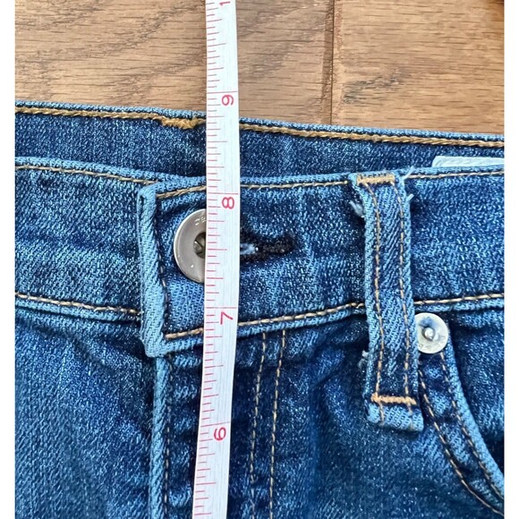 Rag & Bone Jeans Women's Size 25 Dre Slim Boyfriend Medium Wash Raw Hem - Picture 7 of 8
